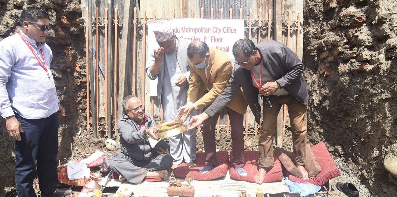 कामपाबाट लकडाउनकाे समयमा विकास निर्माणका कामलाई निरन्तरता दिँदै