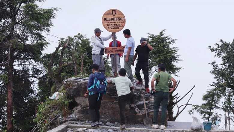 दुई हजार ५०० मिटरको उचाइमा साइकल लेन