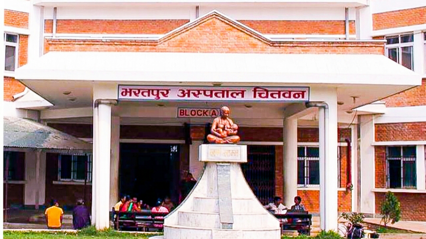 भरतपुर अस्पताल कोरोना सङ्क्रमितले भरियो