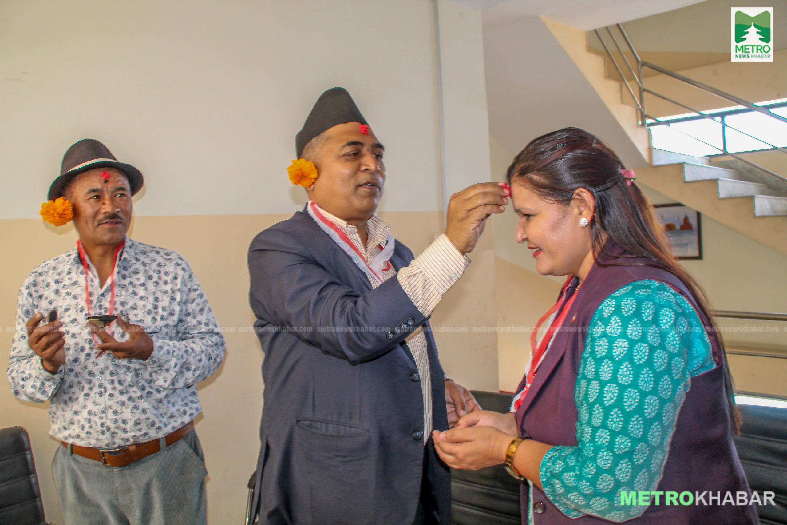 कीर्तिपुर नगरपालिकामा दशैं र मोहनीको शुभकामना आदान प्रदान कार्यक्रम सम्पन्न