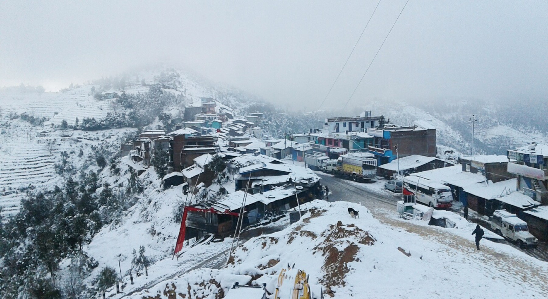 उच्च पहाडी र हिमाली भू–भागमा हिमपातको सम्भावना