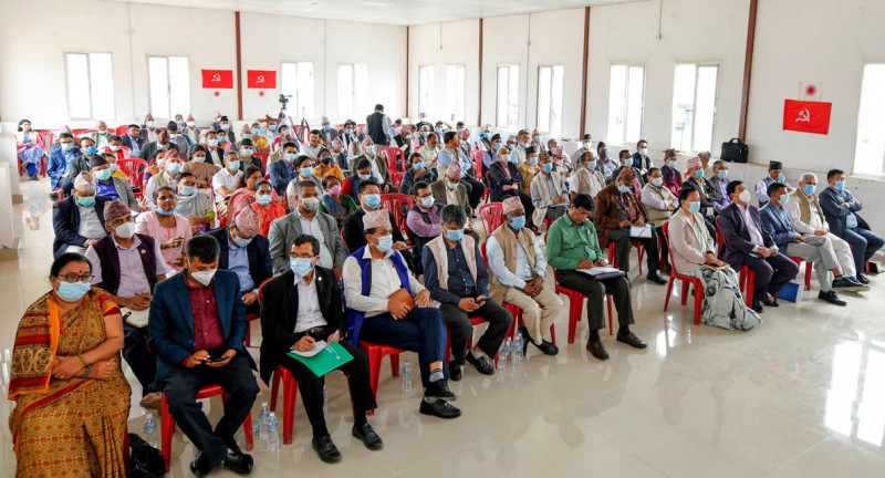 एमाले केन्द्रीय कमिटीका लागि १५ कार्यसूची