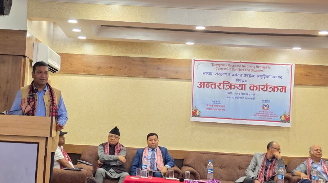 नेपाली सम्पदाको संरक्षणमा सबैको साथ आवश्यक : मन्त्री श्रेष्ठ